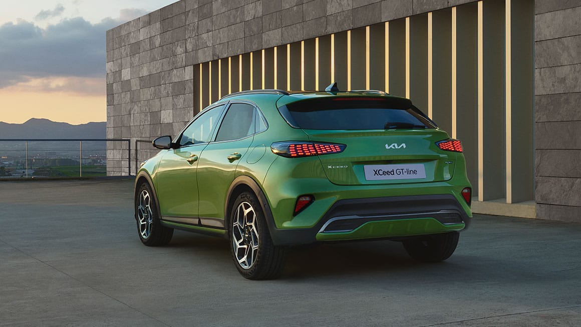 Designové detaily zádě modelu XCeed 
