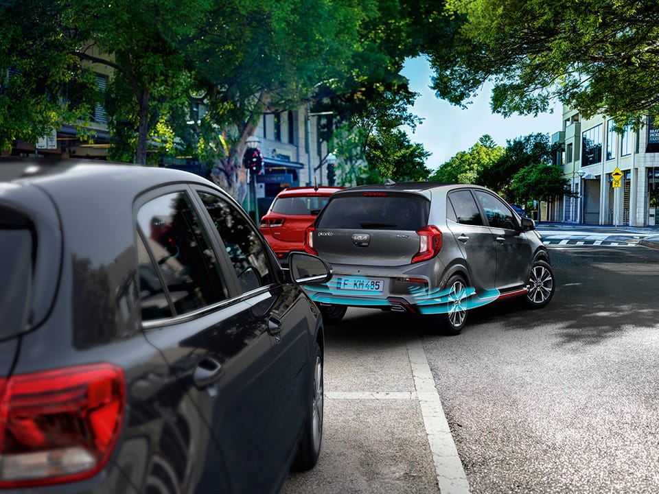 The new Kia Picanto Parking Distance Warning (PDW) Rear